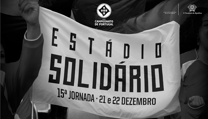 Futebol: Jornada 15 do Campeonato de Portugal vai ajudar os sem-abrigo