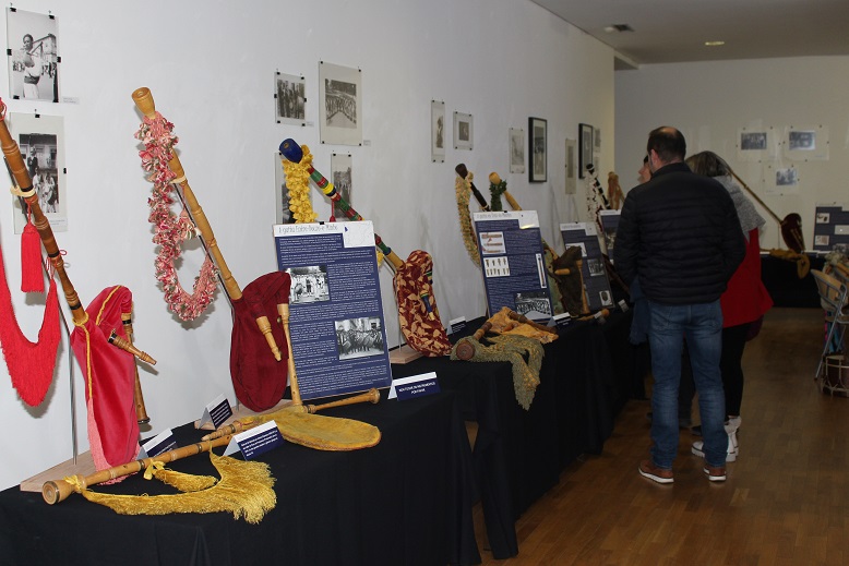 Gaitas de foles do Nordeste da Península Ibérica expostas no Centro Cultural Adriano Moreira em Bragança