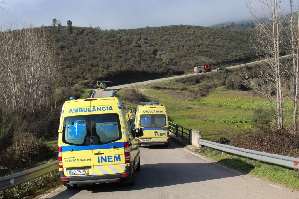 Um morto e um ferido num acidente em Arcas (Macedo de Cavaleiros)