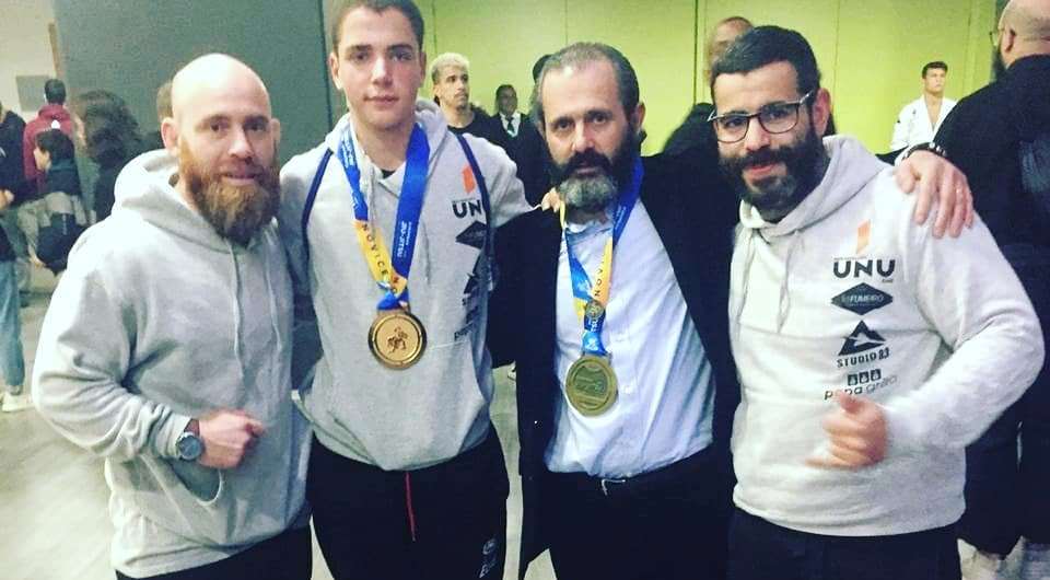 Medalhas de ouro e bronze para Bragança no europeu de Jiu Jitsu