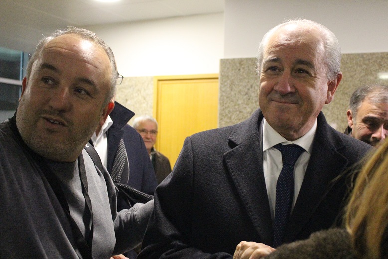 Rui Rio em campanha para eleições internas do PSD em Macedo de Cavaleiros