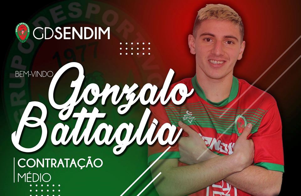 Futebol: Sendim reforçou meio campo