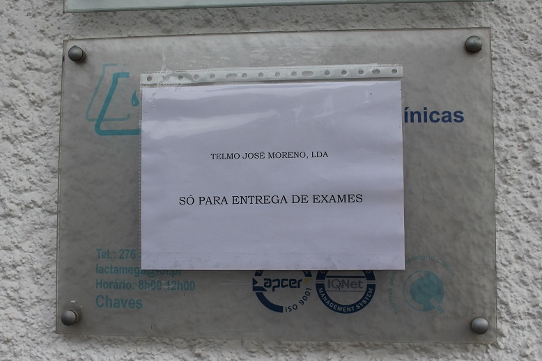 Clínica Telmo Moreno em Bragança encerrada