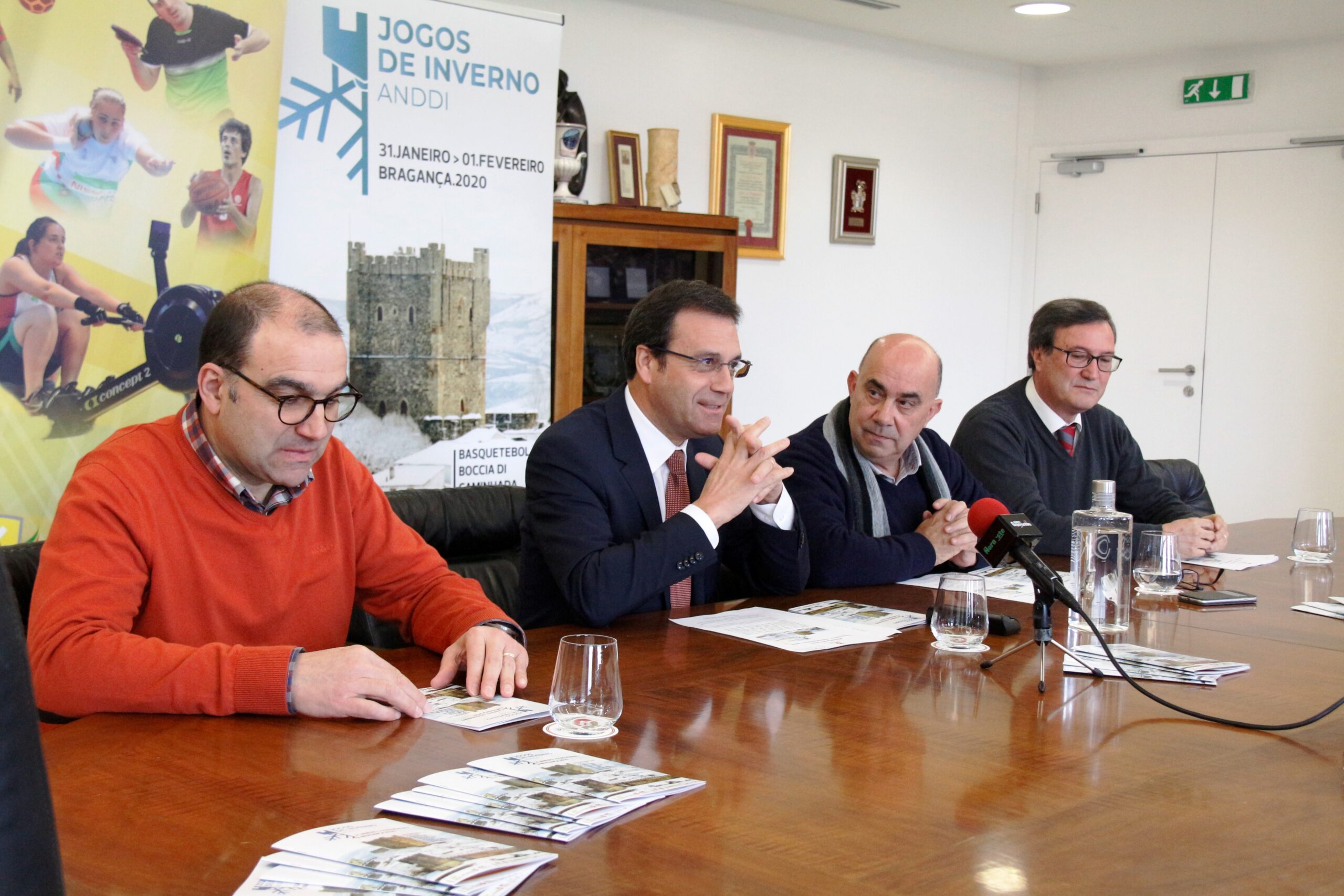 Pizzi apadrinha Jogos de Inverno da ANDDI em Bragança