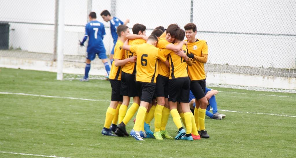 Vale do Conde garante manutenção a cinco jornadas do final do campeonato nacional de iniciados