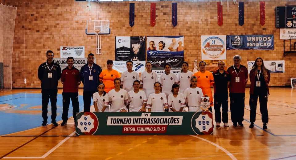 Selecção distrital sub-17 em bom plano no Torneio Inter-associações