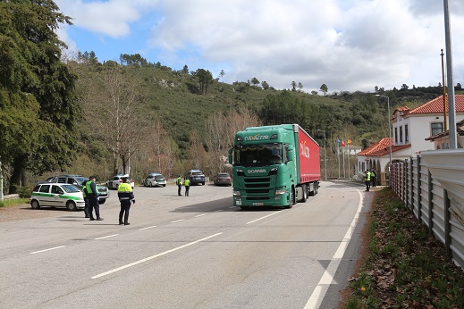Motorista de pesados manifestou sintomas do COVID-19 em Quintanilha
