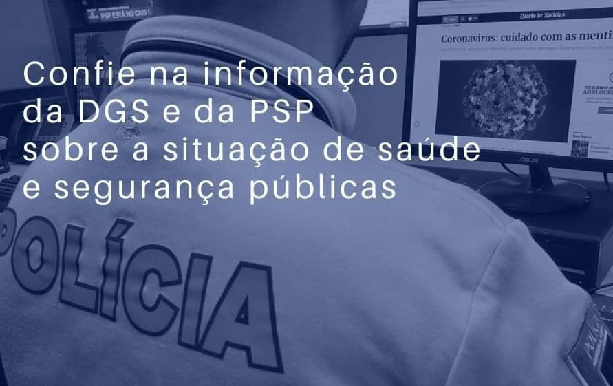 PSP deixa conselhos para evitar burlas e fraudes relaccionadas com o novo coronavírus
