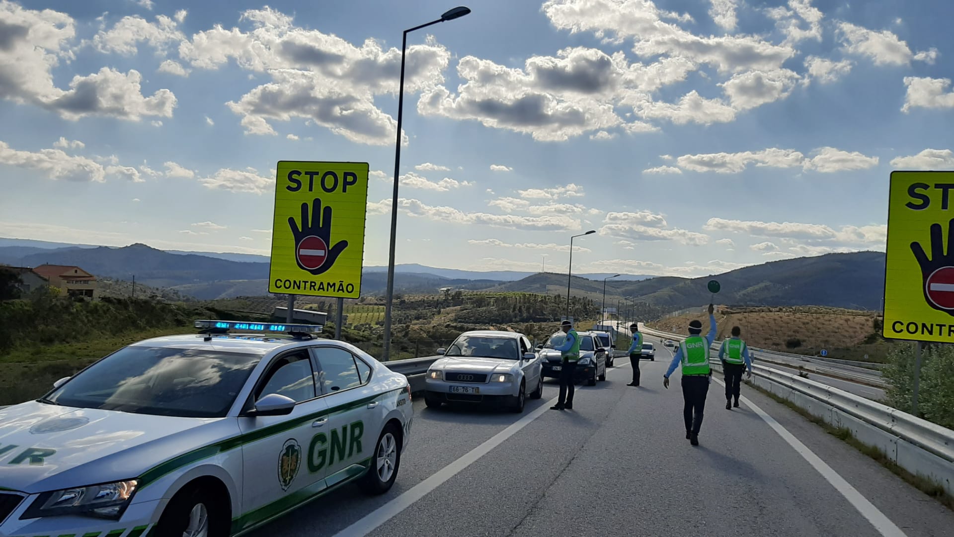 GNR de Bragança intensifica fiscalização nas estradas do distrito até 13 de Abril
