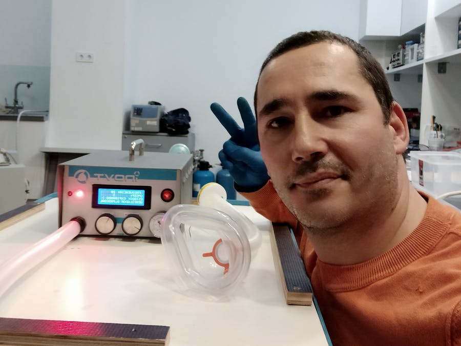 Transmontano natural do Carção desenvolveu um ventilador pulmonar não invasivo