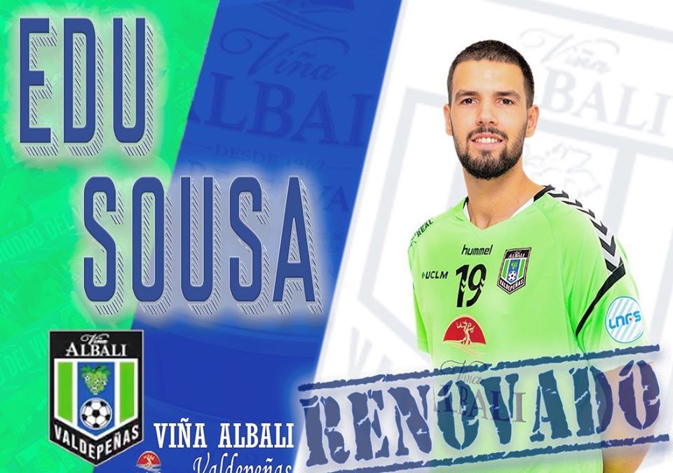 Edu Sousa renova por três anos com o Valdepeñas