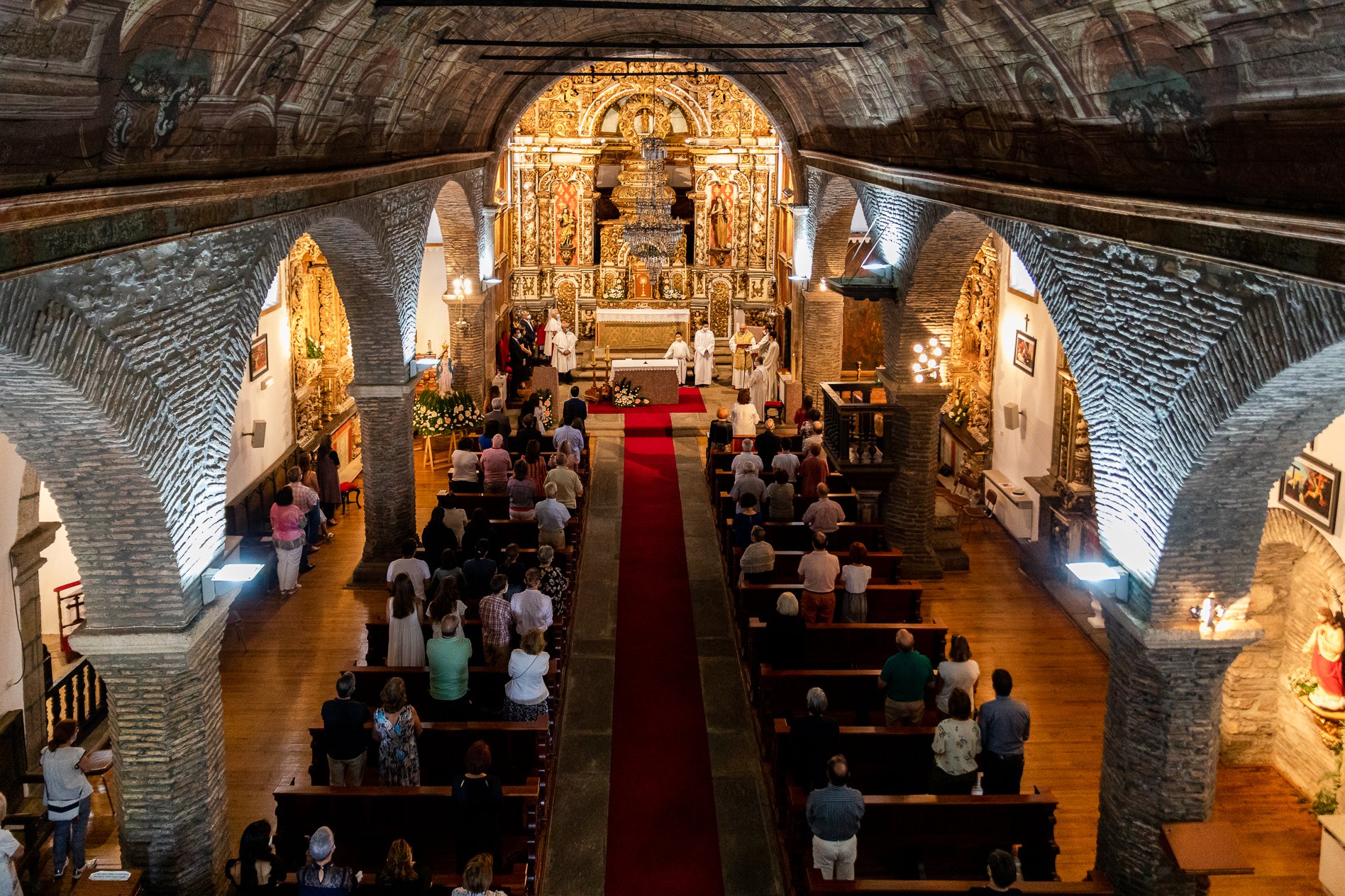 15 de Agosto assinalado apenas pelas cerimónias religiosas devido à pandemia