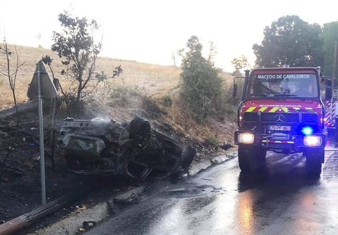 Acidente junto ao Azibo deixa mulher gravemente ferida