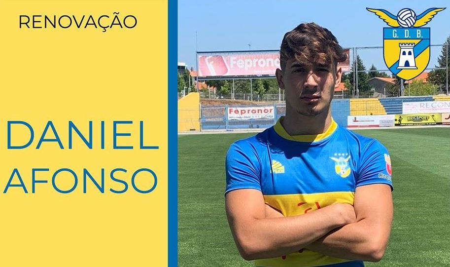 Futebol: GDB renova com Daniel Afonso