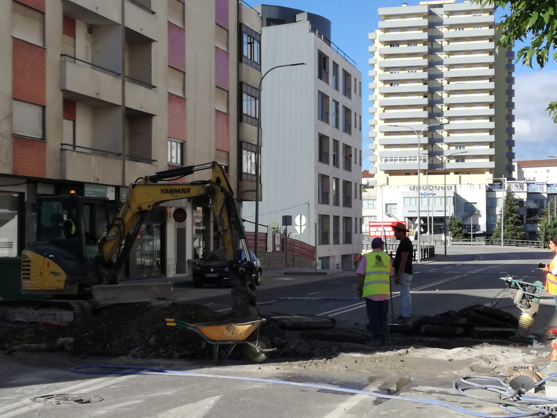 Avenida Sá Carneiro em Bragança fechada ao trânsito hoje para requalificação da via