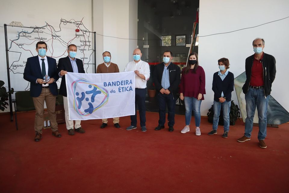 Coordenador Nacional do PNED entregou Bandeira da Ética ao CSP Vila Flor