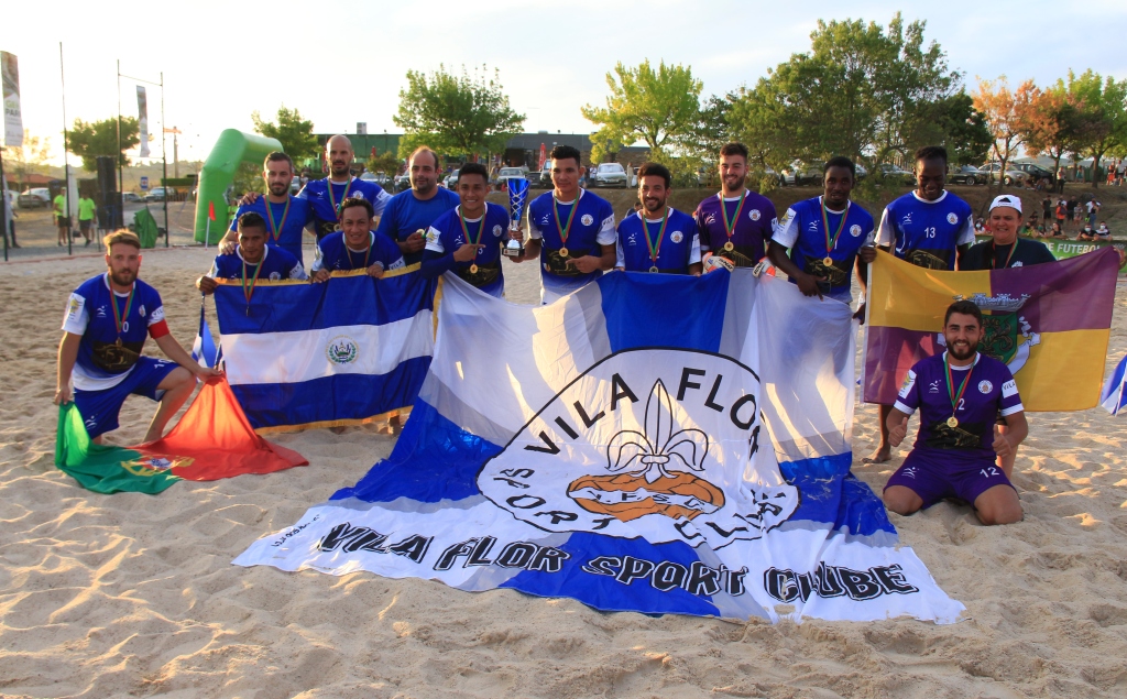 Futebol de Praia: Vila Flor SC é campeão distrital e segue para a Nazaré
