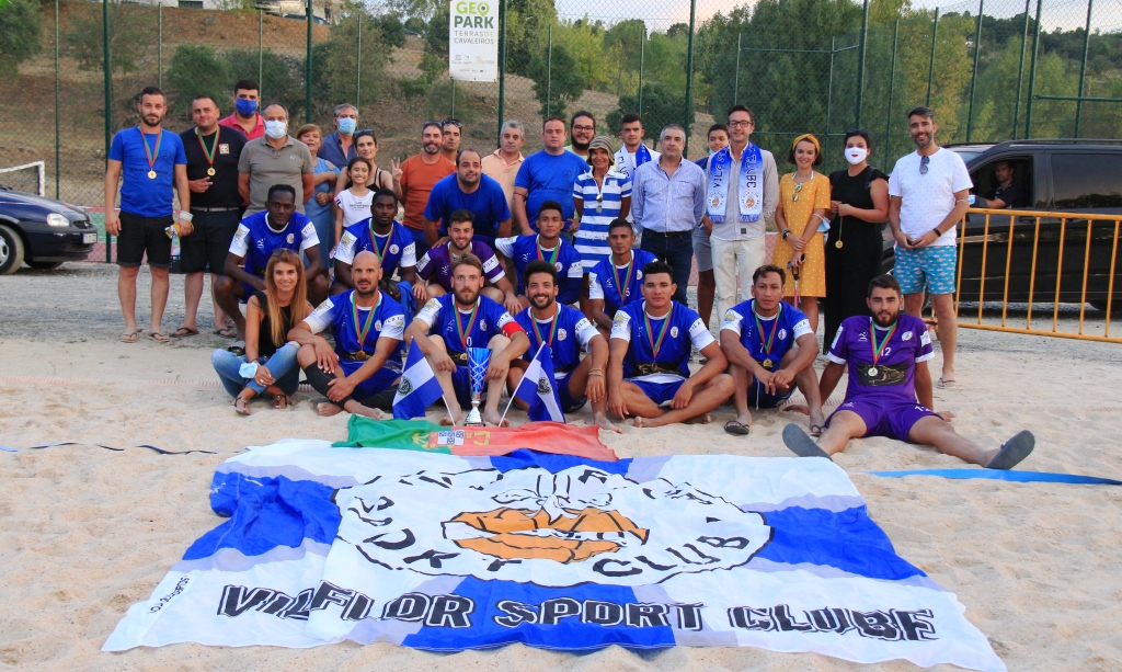 Vila Flor SC segue para a Nazaré após conquista do título distrital de futebol de praia