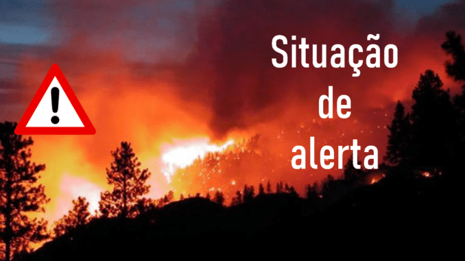 Distrito de Bragança continua em situação de alerta até domingo face ao risco elevado de incêndio