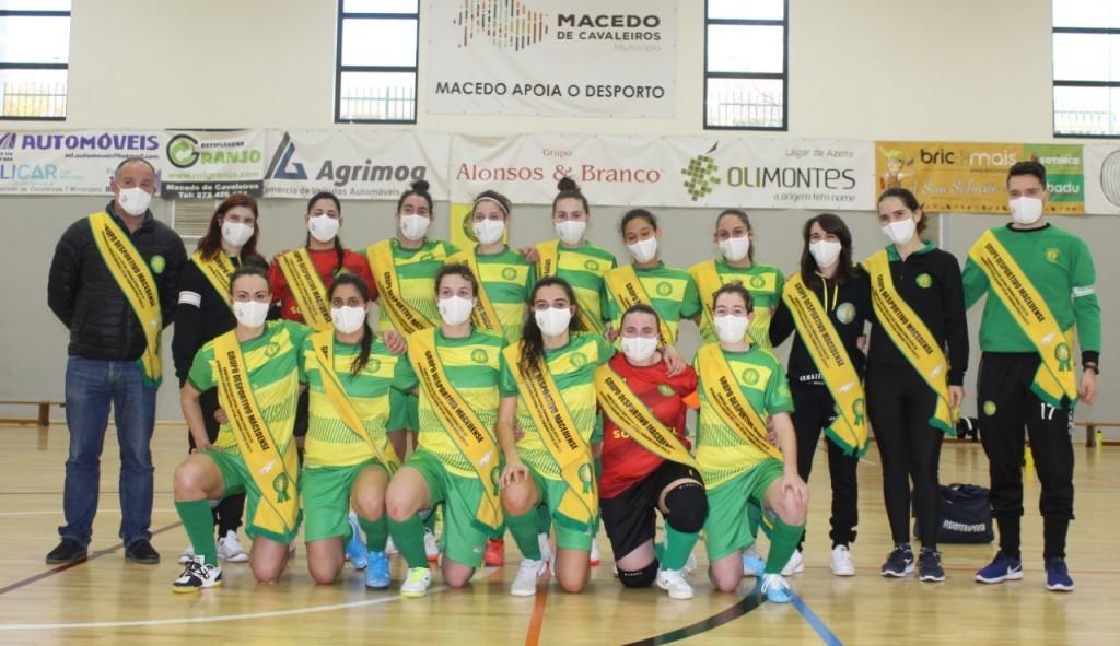 Futsal feminino: Macedense termina participação na Taça Nacional com uma derrota caseira