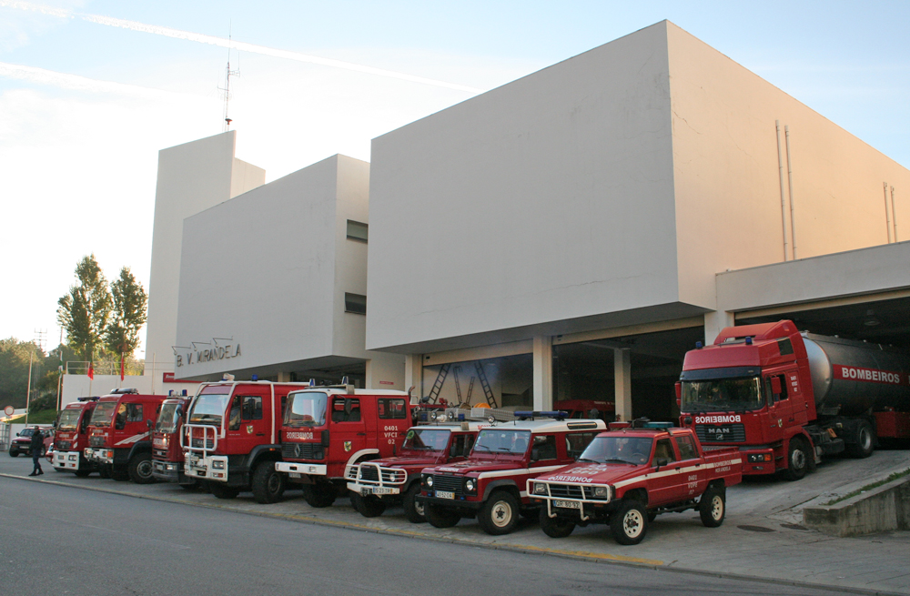 5 bombeiros da corporação de Mirandela infectados com Covid-19