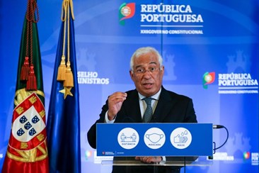 António Costa anunciou novas restrições para o confinamento