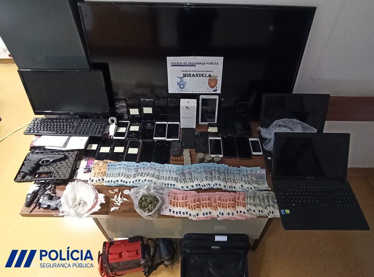 Prisão preventiva para seis dos oito detidos em Mirandela por tráfico de droga