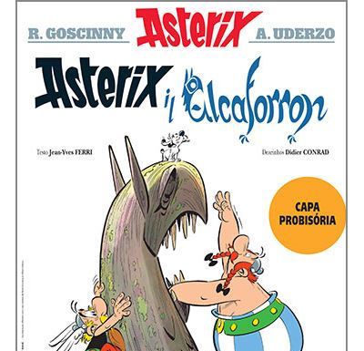Mais um livro do Astérix traduzido para mirandês e sai em Outubro