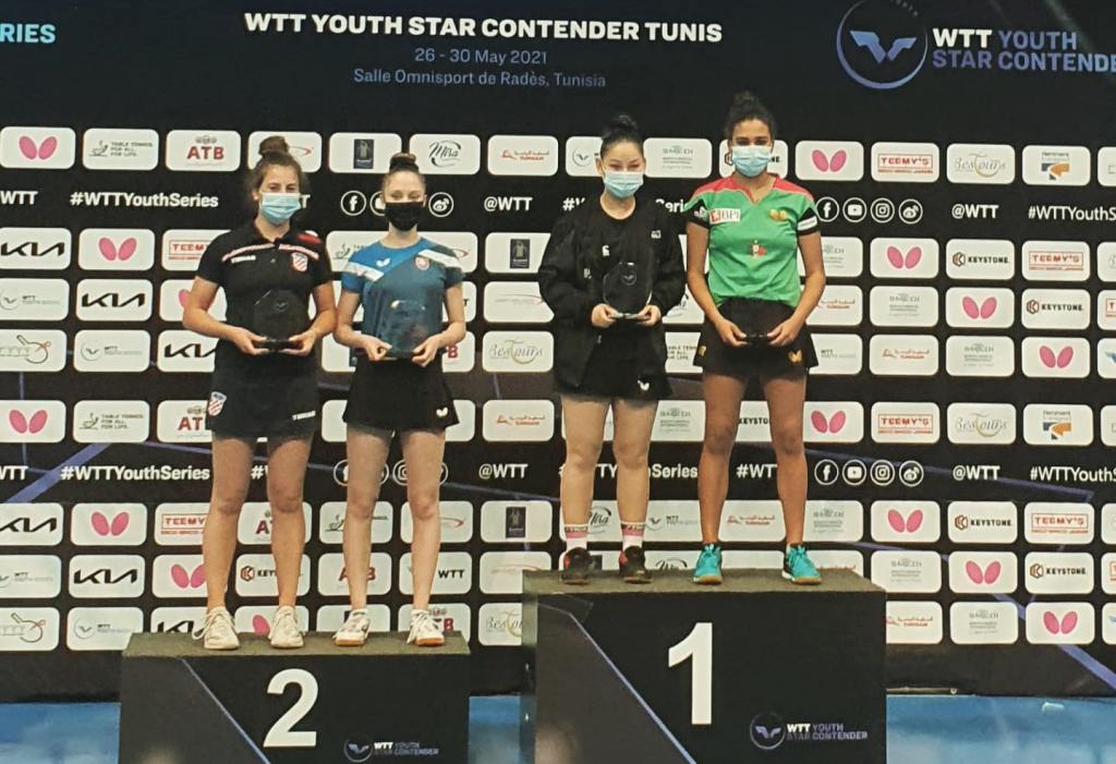 Mesatenista mirandelense vence prova de pares na Tunísia