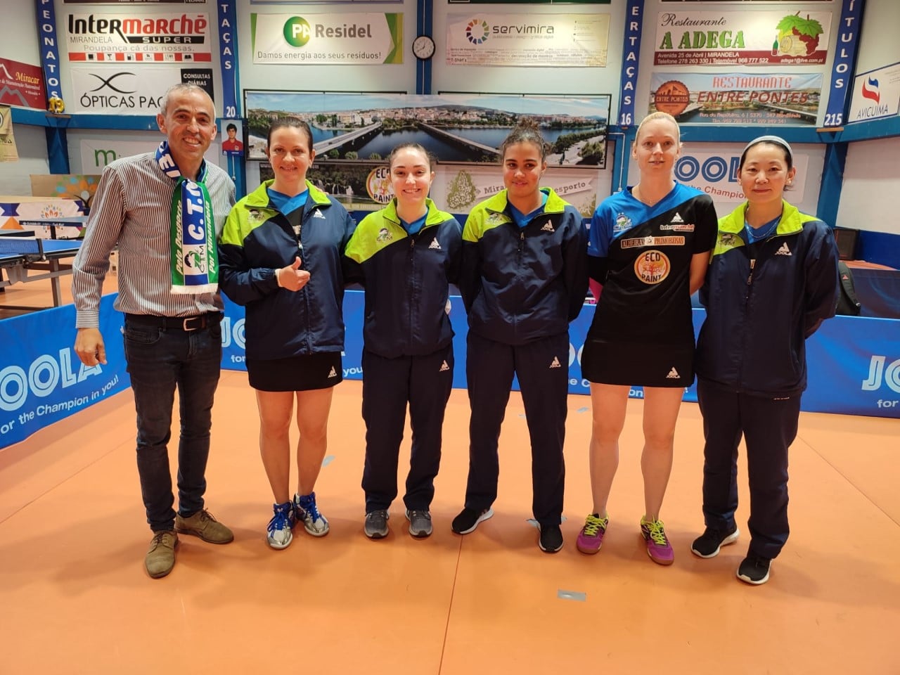 Ténis de Mesa: CTM Mirandela em vantagem na final do Play-Off