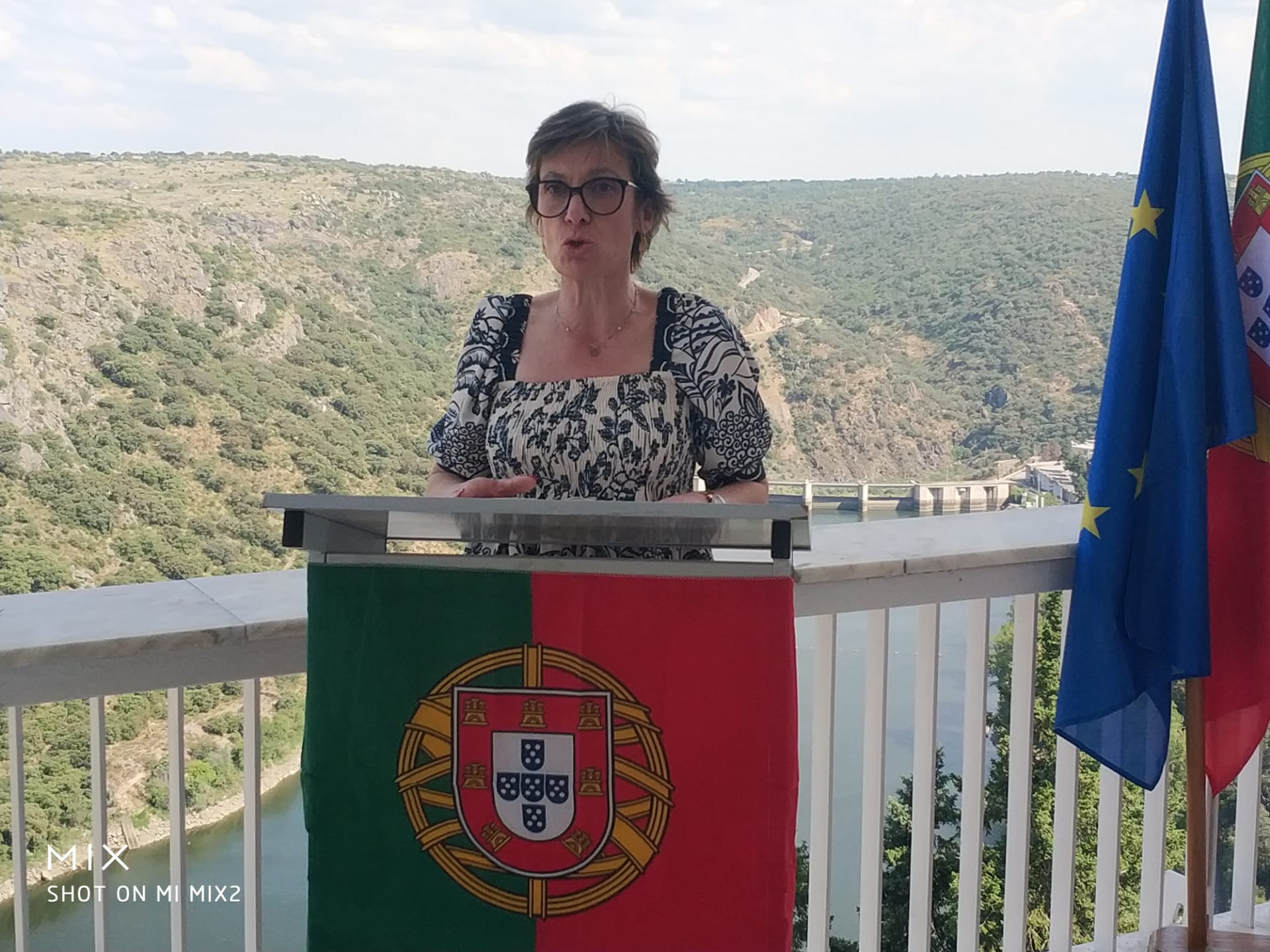 Helena Barril apresentou este domingo a sua candidatura pelo PSD à câmara de Miranda