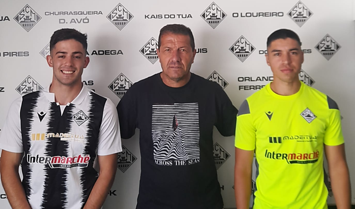 Futebol: Enzo e Diego Parini reforçam meio campo do Mirandela