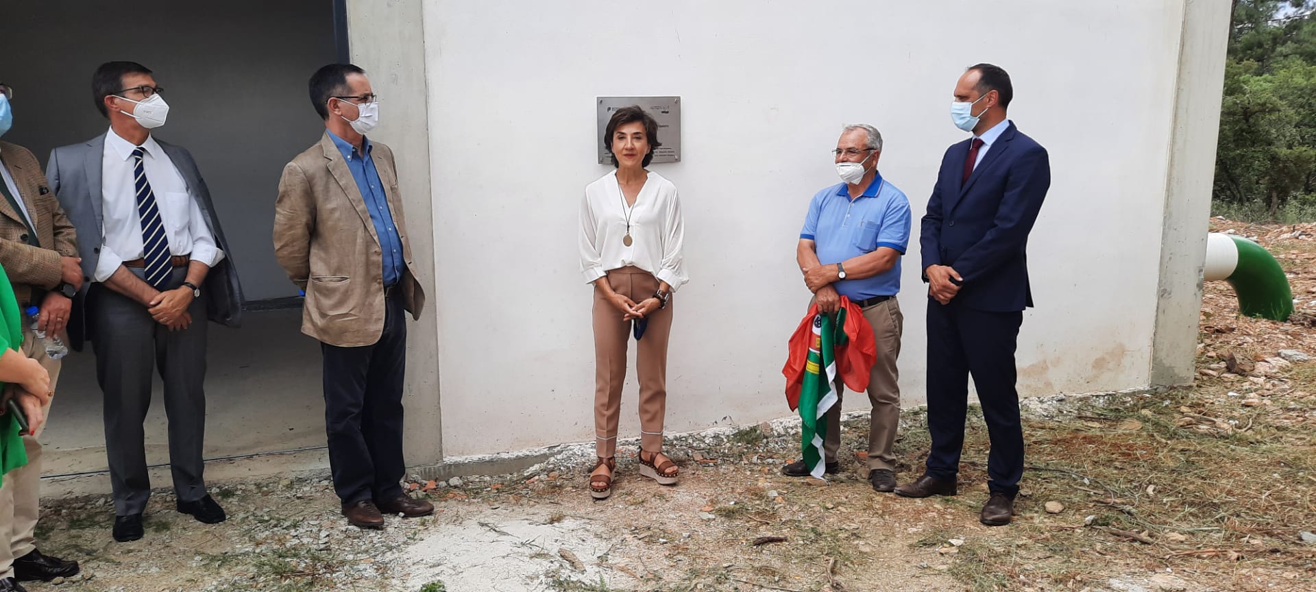 Ministra da Agricultura visitou fábrica de alheiras em Mirandela e inaugurou regadio em Alfândega da Fé