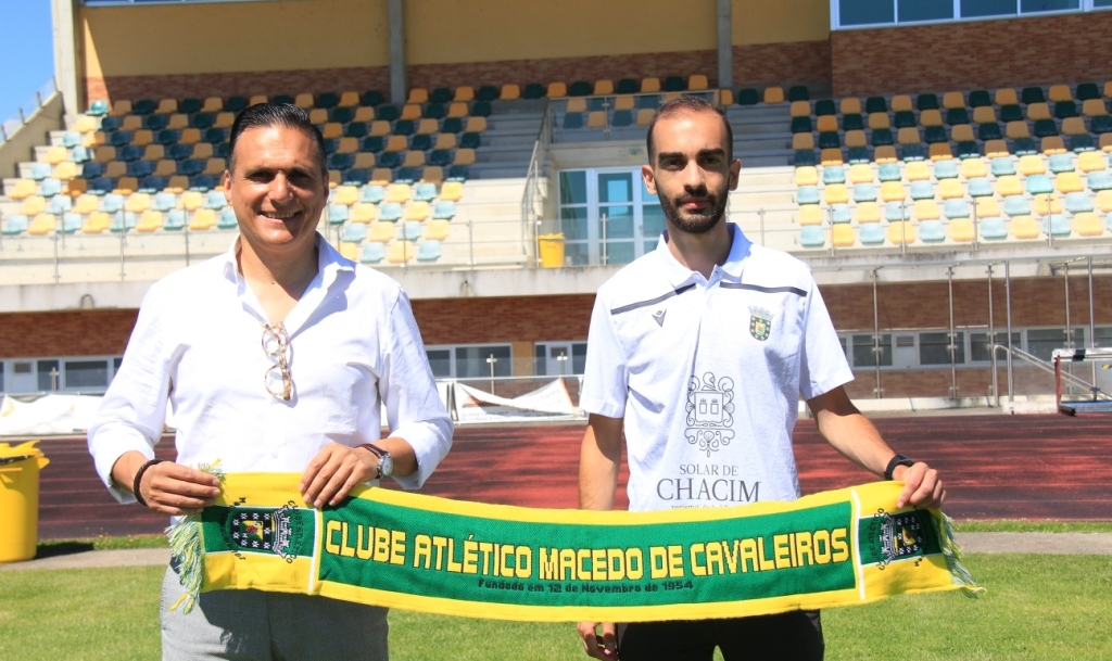 Futebol: Rafael Nascimento é treinador do CA Macedo de Cavaleiros para a época 2021/2022
