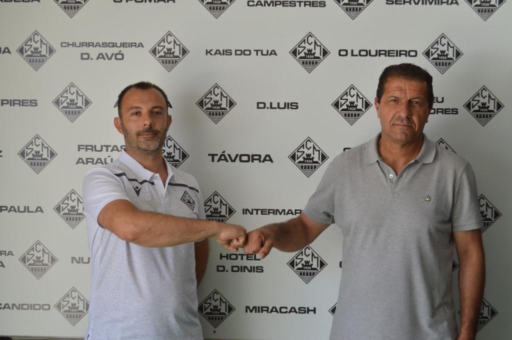 Carlos Correia (SCM): “Quisemos apostar num treinador jovem, que tenha ambição e queira aparecer no mundo do futebol a nível profissional”
