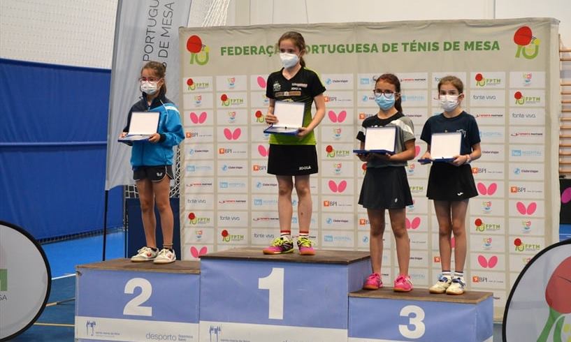 Ténis de Mesa: Joana Ruivo é campeã nacional em sub-10