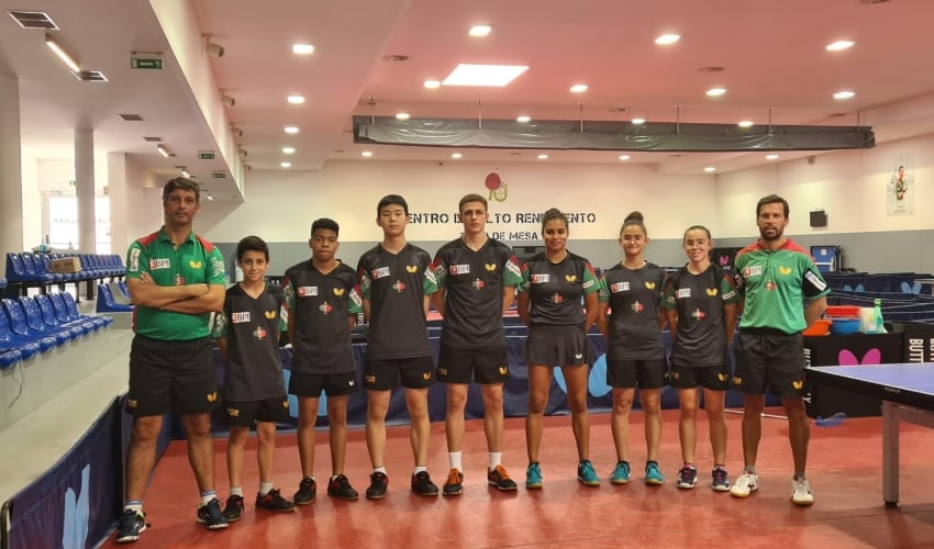 Portugal 7º classificado em femininos e 11º em masculinos no Europeu de Jovens de Ténis de Mesa com três mirandelenses