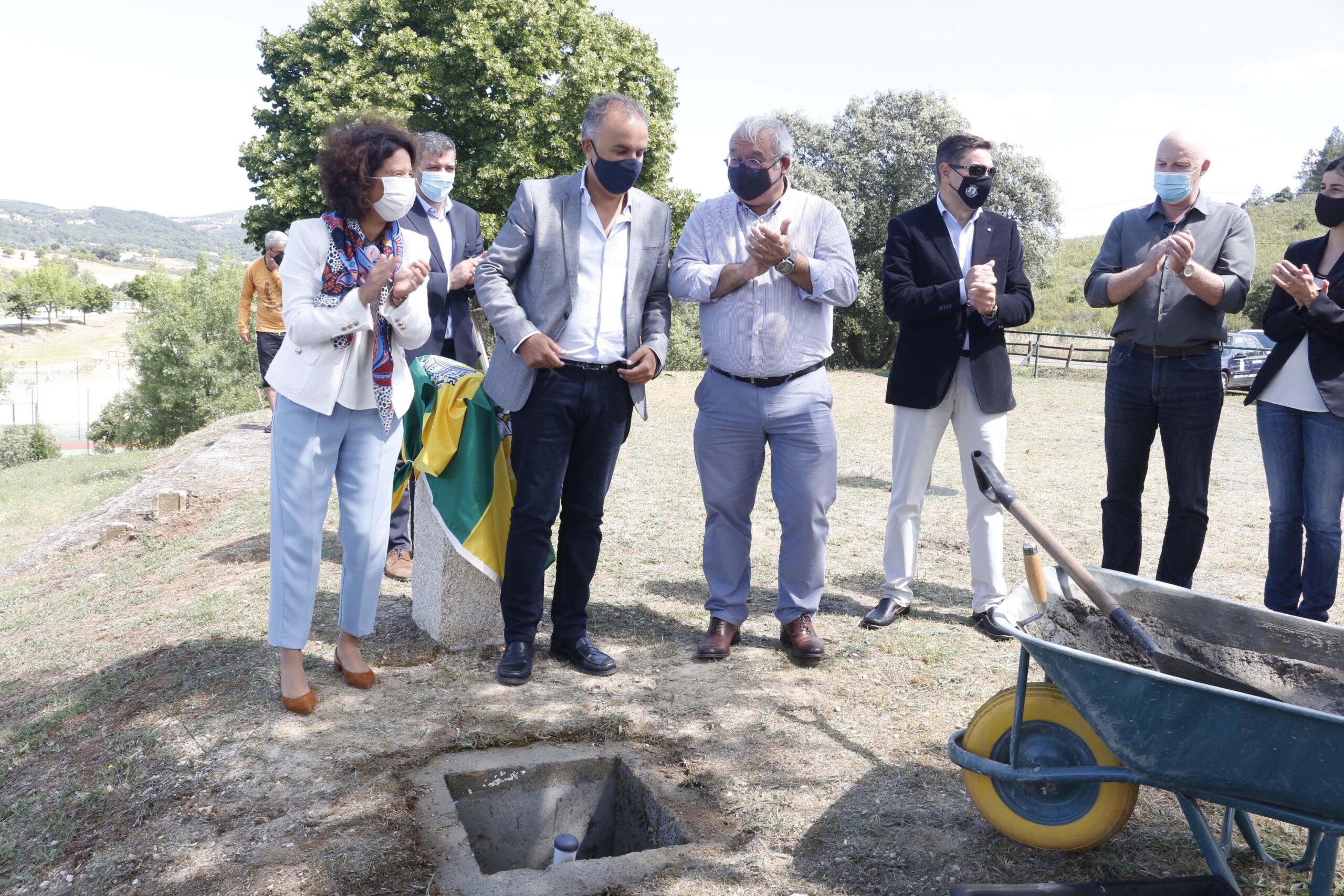 Welcome Center do Azibo servirá para dar a conhecer o território e já tem a primeira pedra lançada