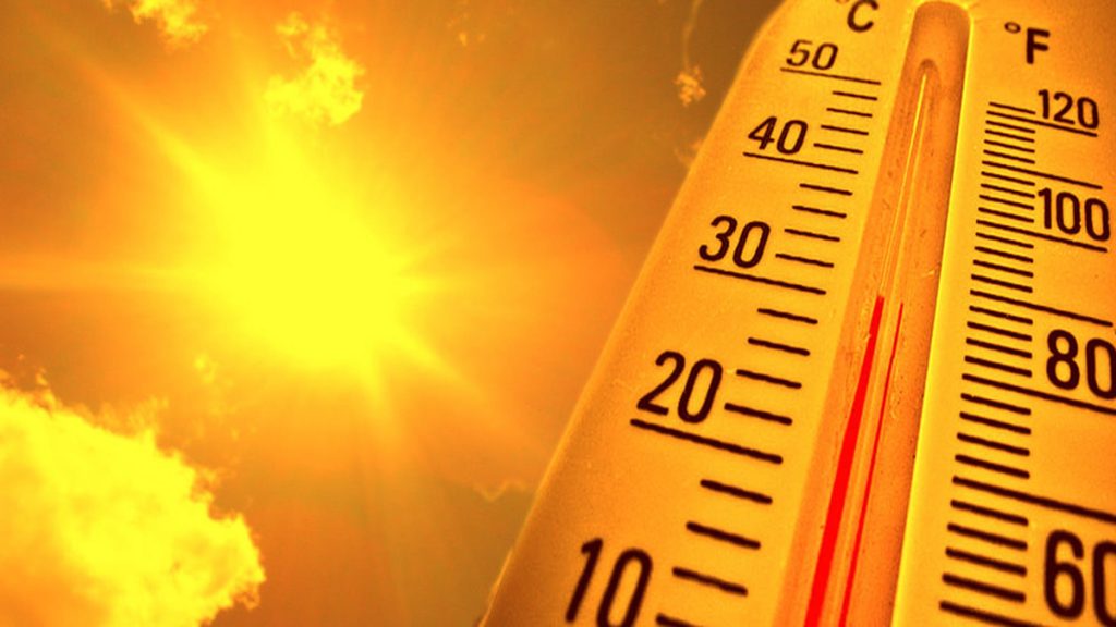 Calor deixa distrito em alerta amarelo e risco máximo de incêndio