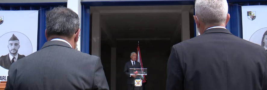 Presidente da República homenageou bombeiros falecidos em Vinhais