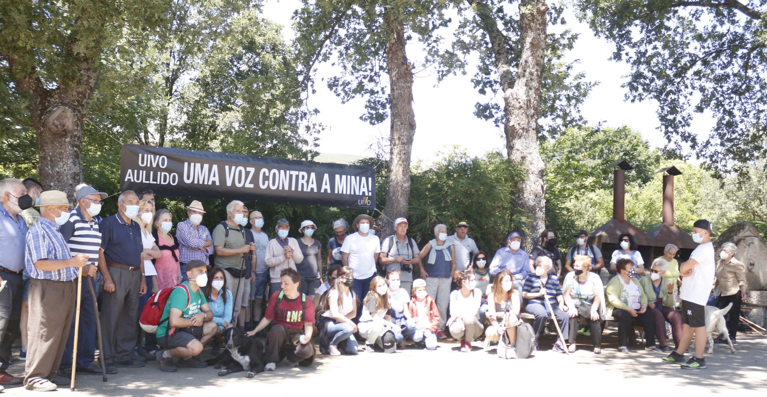 Marcha contra mina a céu aberto em Calabor junta portugueses e espanhóis