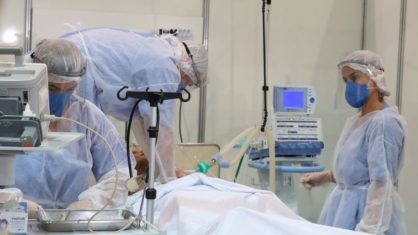 164 casos activos de Covid-19 no distrito: 8 estão internados