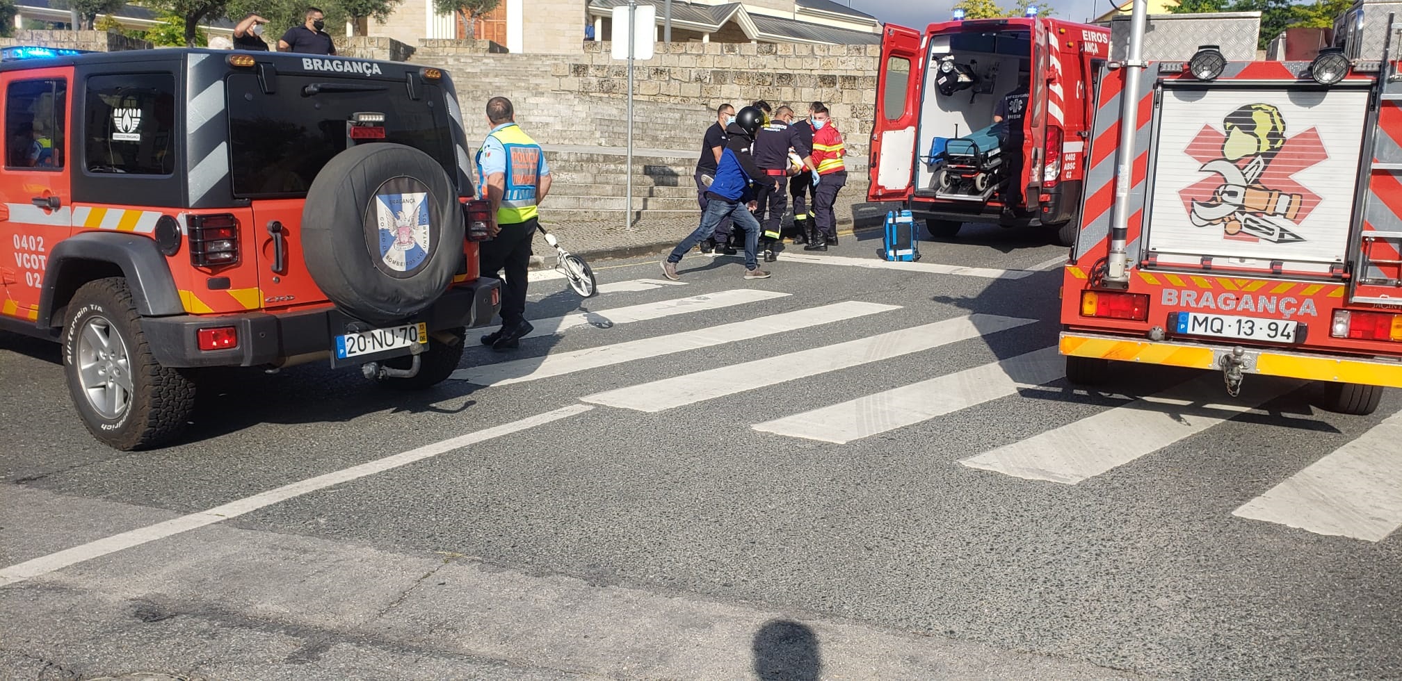 Detido condutor que terá atropelado homem esta manhã em Bragança