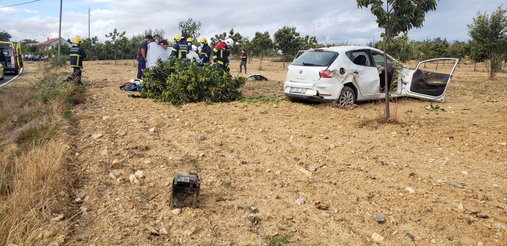 Despiste em Parada (Bragança) vitima mortalmente homem de 34 anos
