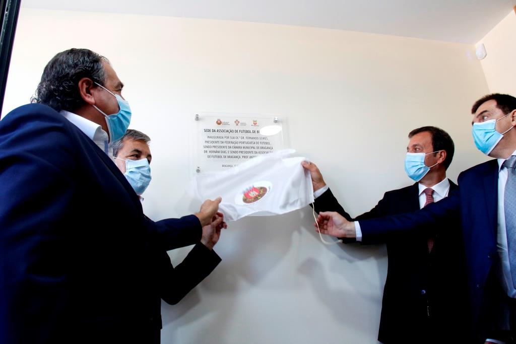 Futebol: Associação de Futebol de Bragança inaugura nova sede