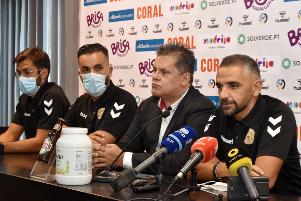 Rui Borges apresentado como treinador do Nacional