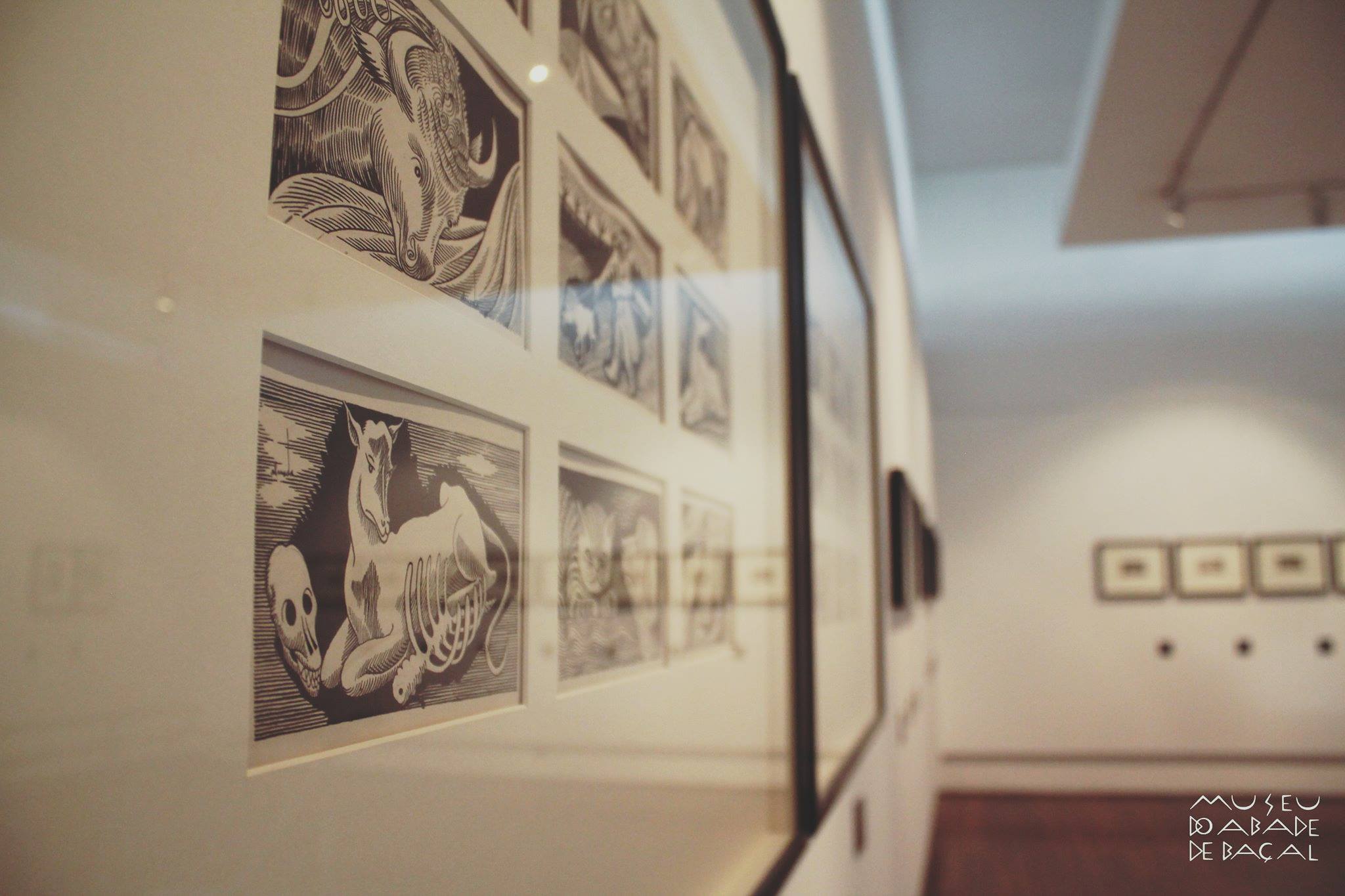Colecção do Museu do Abade de Baçal de ilustrações de Almada Negreiros patente na Galiza