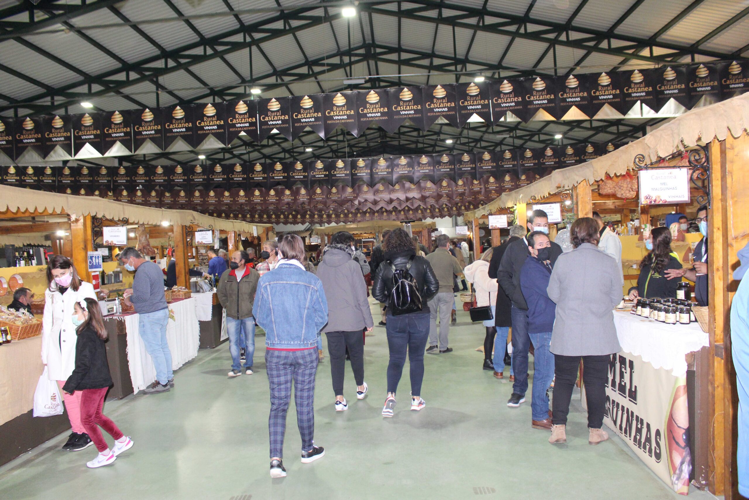 Regresso da Feira da Castanha de Vinhais em formato presencial com muitos visitantes