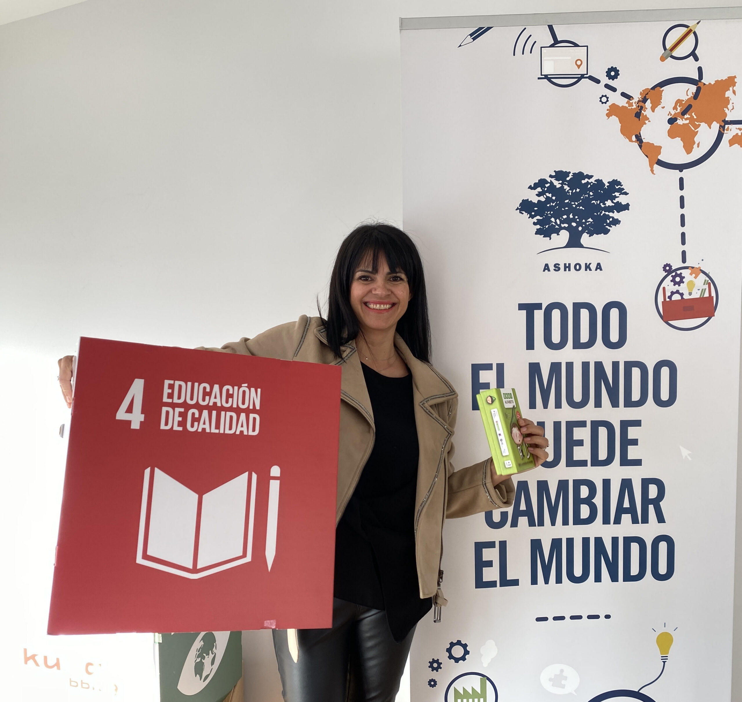 Empreendedora social Celmira Macedo premiada em Espanha