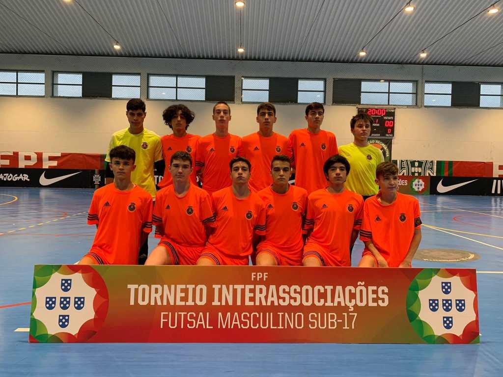 Futsal: Selecção distrital sub-17 encerra participação no Torneio Inter-associações com uma vitória